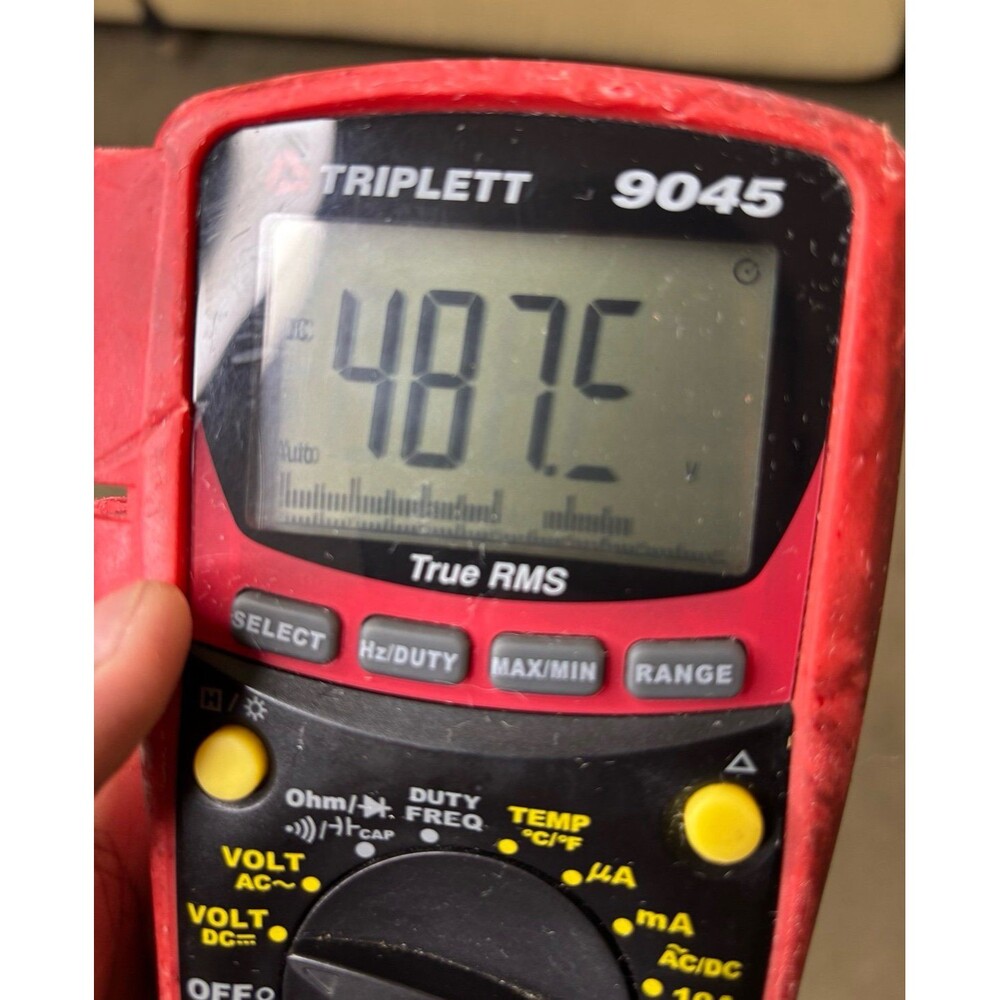 Triplett 9045 True RMS Cat III 6000 Count Digital Multimeter - Picture 8 of 12